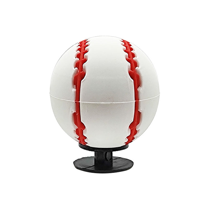 Wholesale 10PCS PVC Ball Sports Hole Shoe Buckles